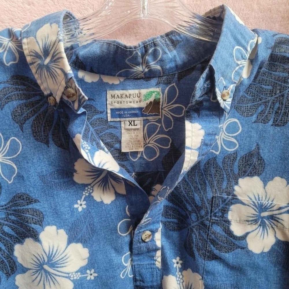 HAWAIIAN MENS XL Makapuu Sportswear Shirts - Picture 4 of 6